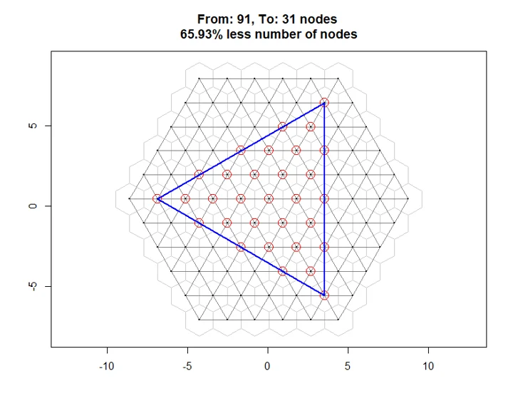 Convex hull map