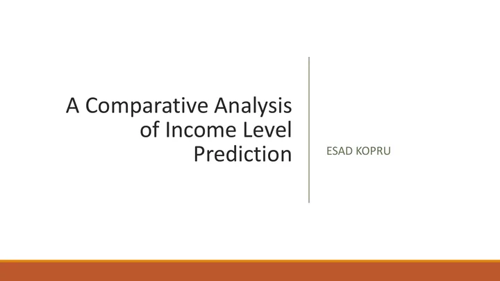 Original R study, slide 1: Title and author