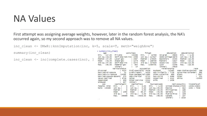 Original R study, slide 5: Missing-value handling
