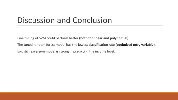 Original R study, slide 26: Discussion and conclusion
